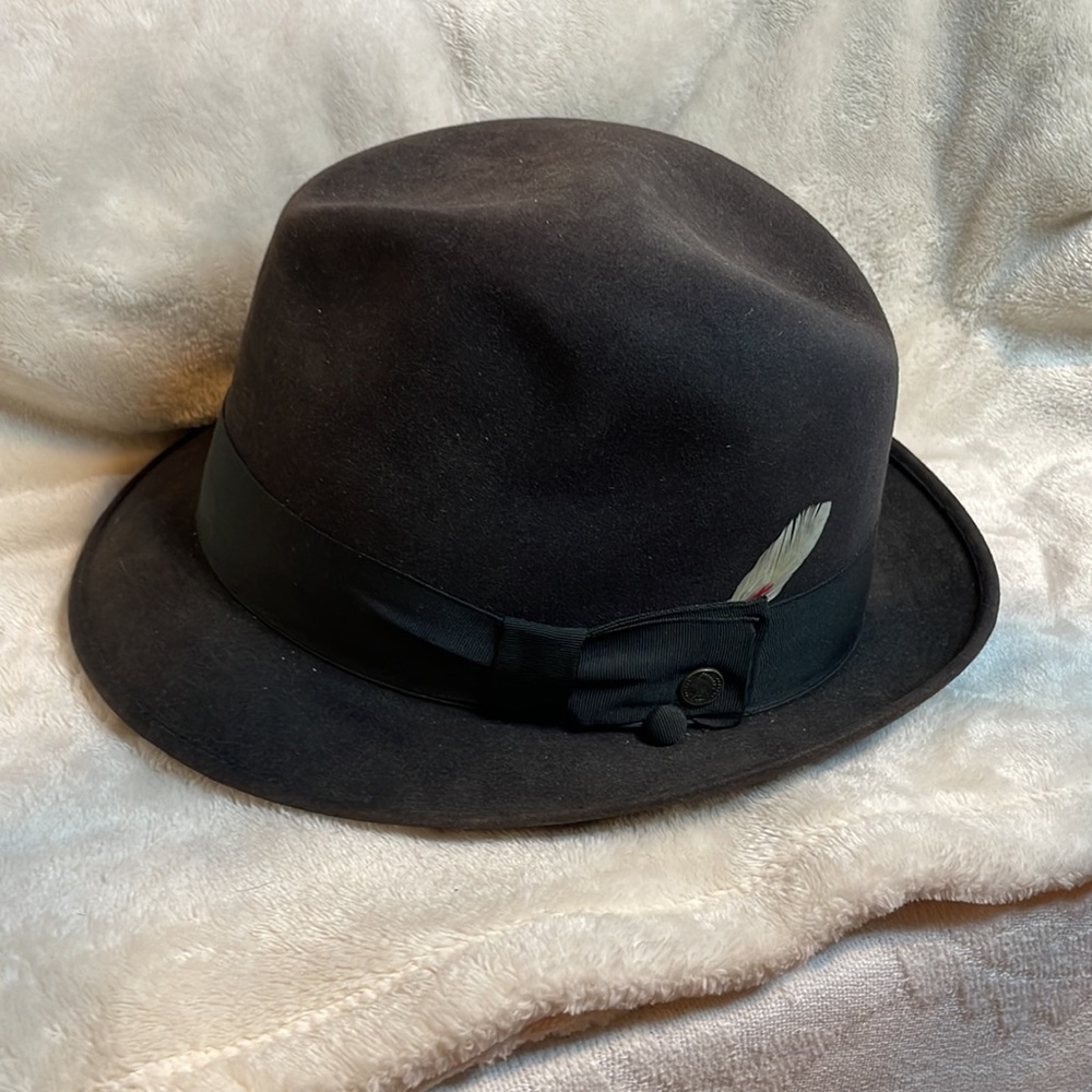 Men’s Fedora Champ Kasmir Finish Hat brown